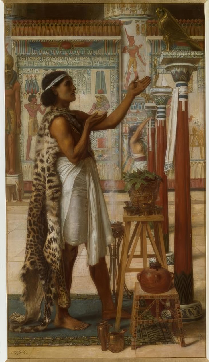 Adoration of Ra by Edward John Poynter