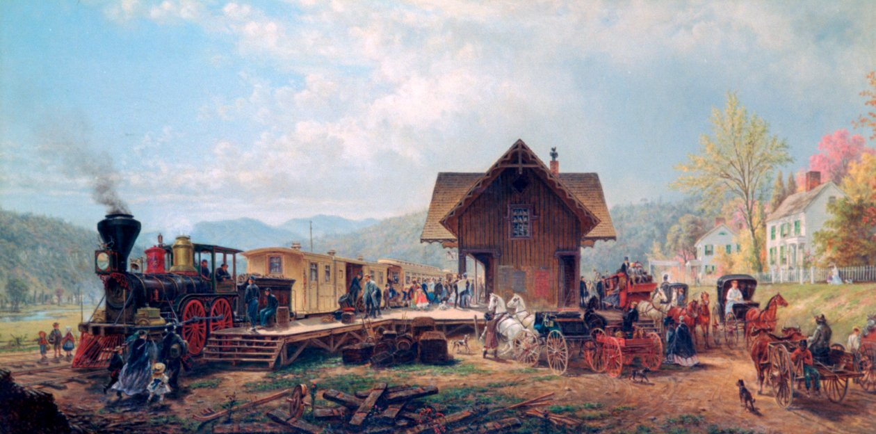 The 9:45 Accommodation by Edward Lamson Henry