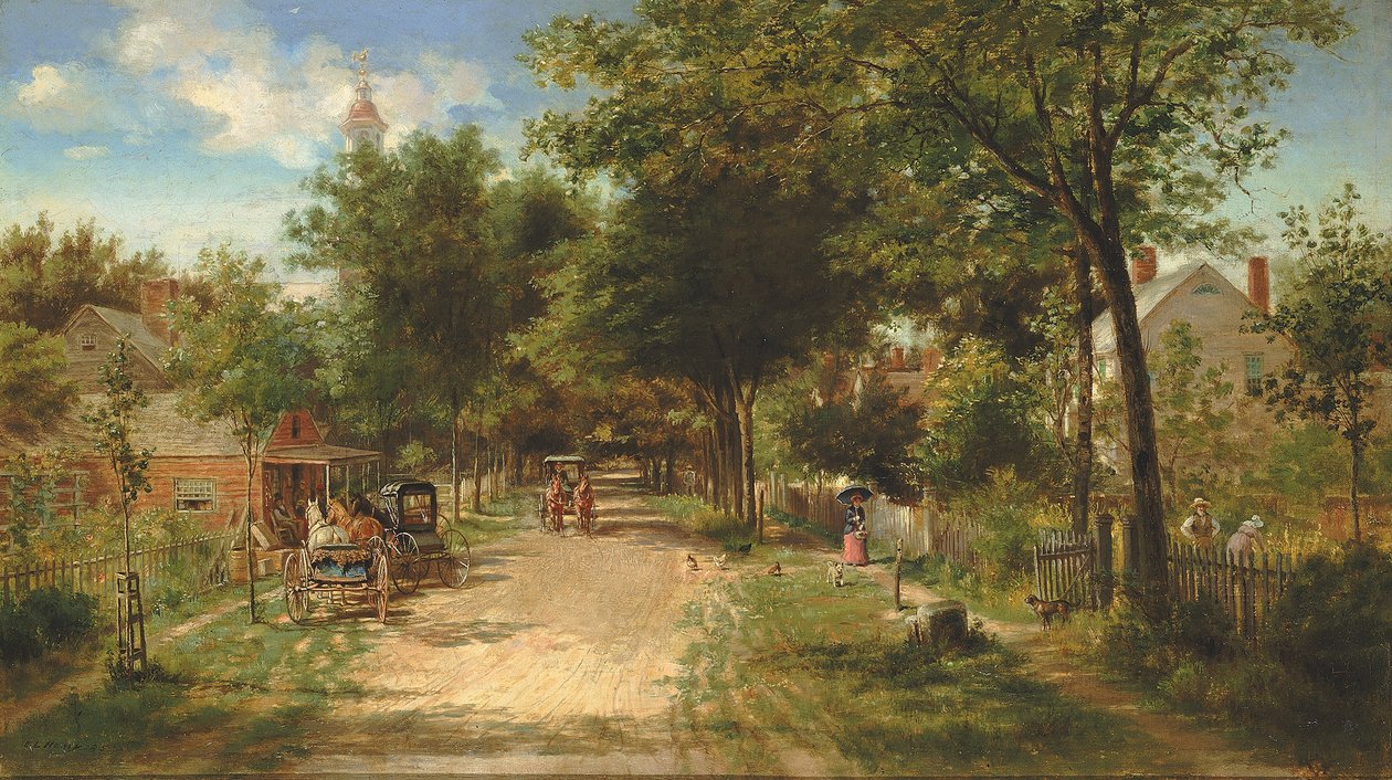 The Country Store, 1885 by Edward Lamson Henry