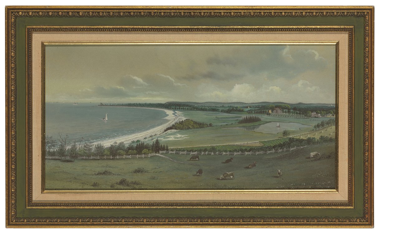 View of Flax Pond, Old Fields by Edward Lange