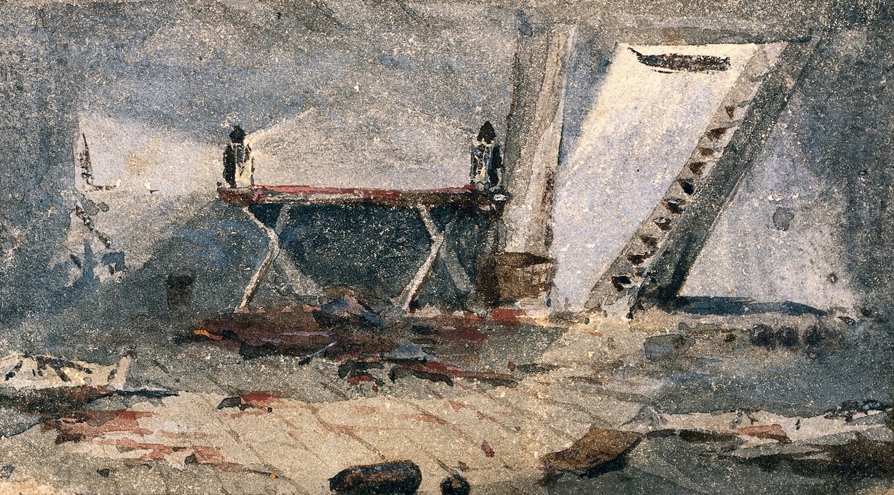 Cap-Haitien, Haiti: the surgery of HMS Bulldog by Edward Lawton Moss