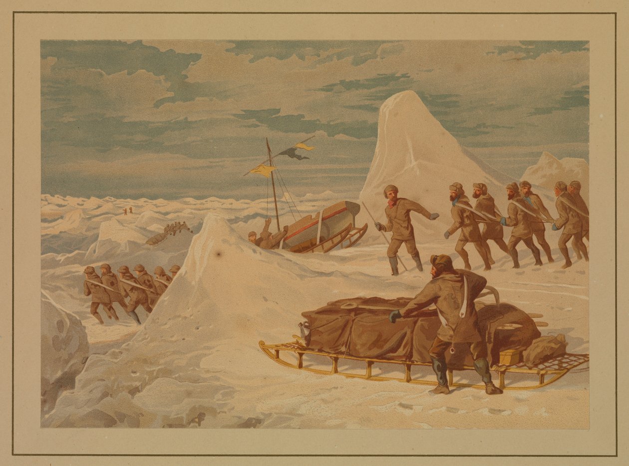 Polar Sketches. On the Northern March, April 8 by Edward Lawton Moss