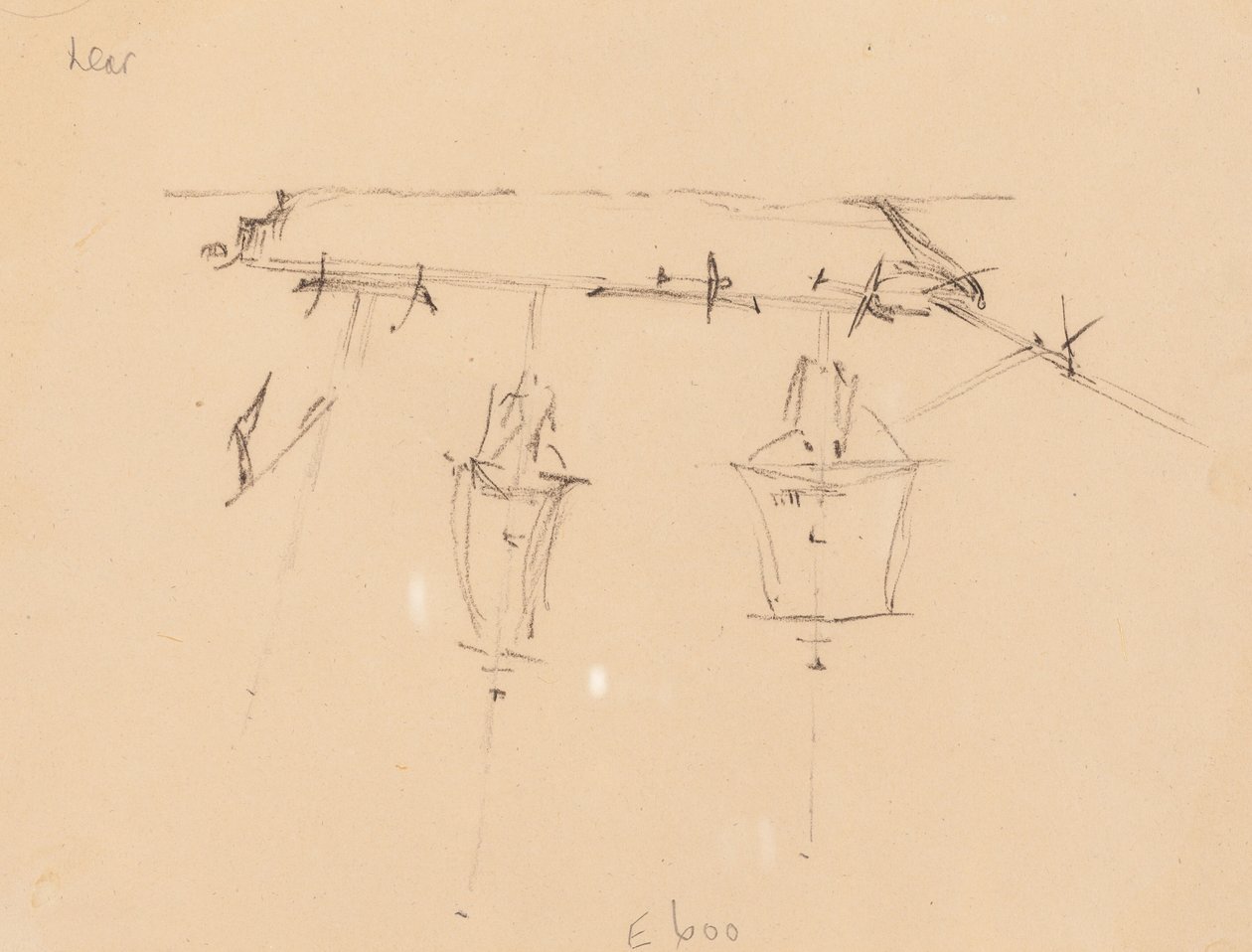 A Sailing Ship by Edward Lear