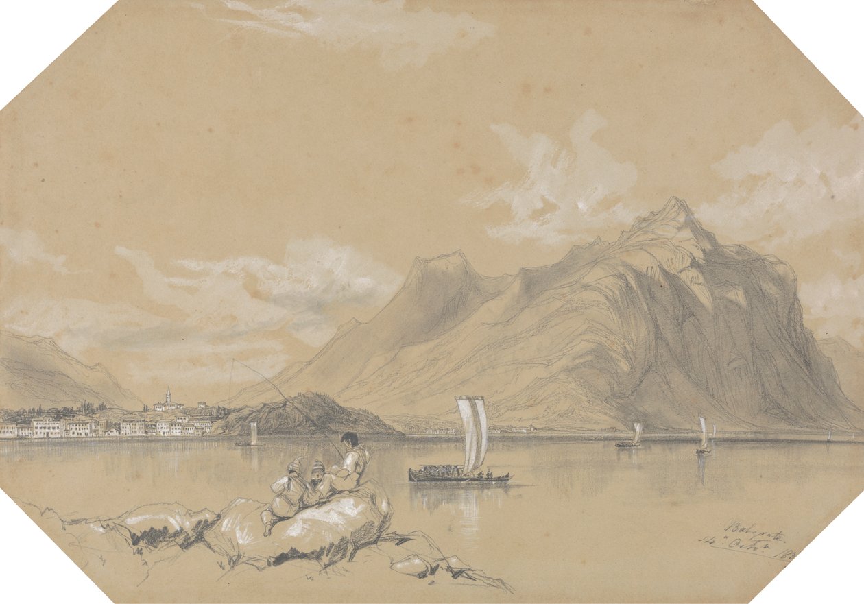Balgrate. 14. October. 1837 by Edward Lear