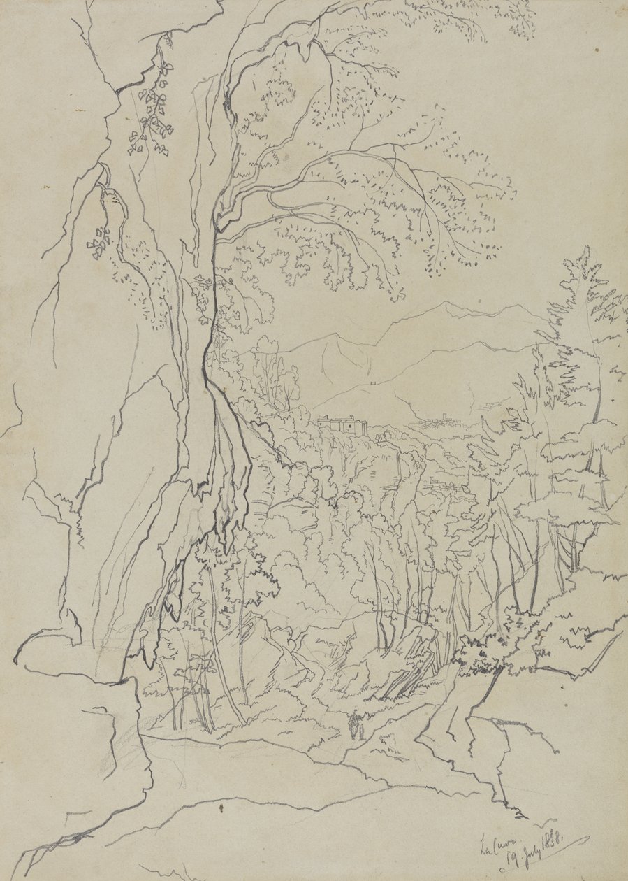 La Cava by Edward Lear