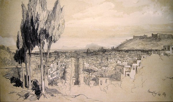 Naples by Edward Lear
