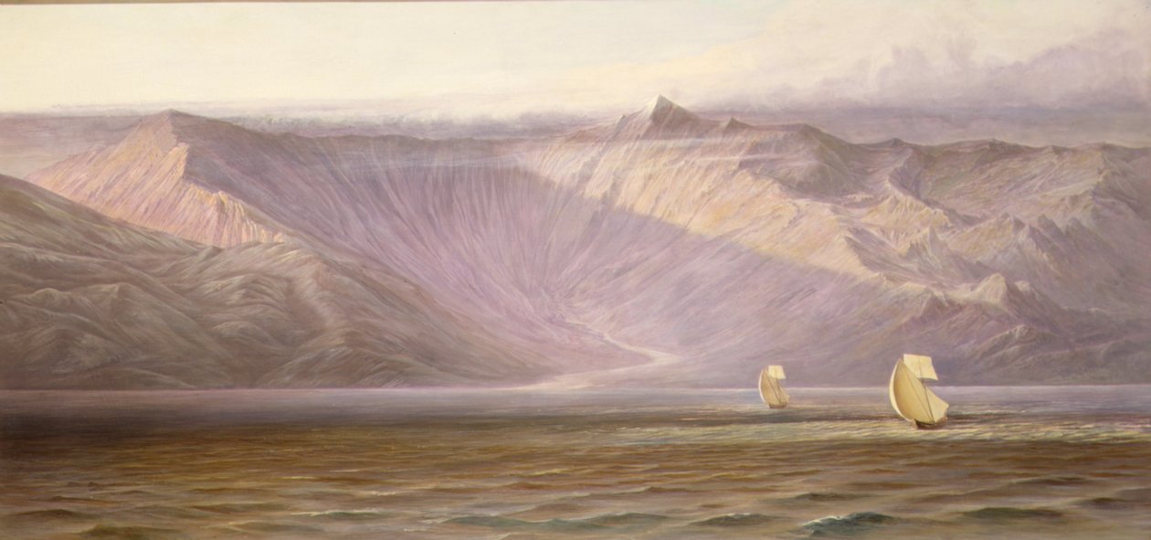 The Vast Akrokeraunian Walls, The Coast of Albania by Edward Lear