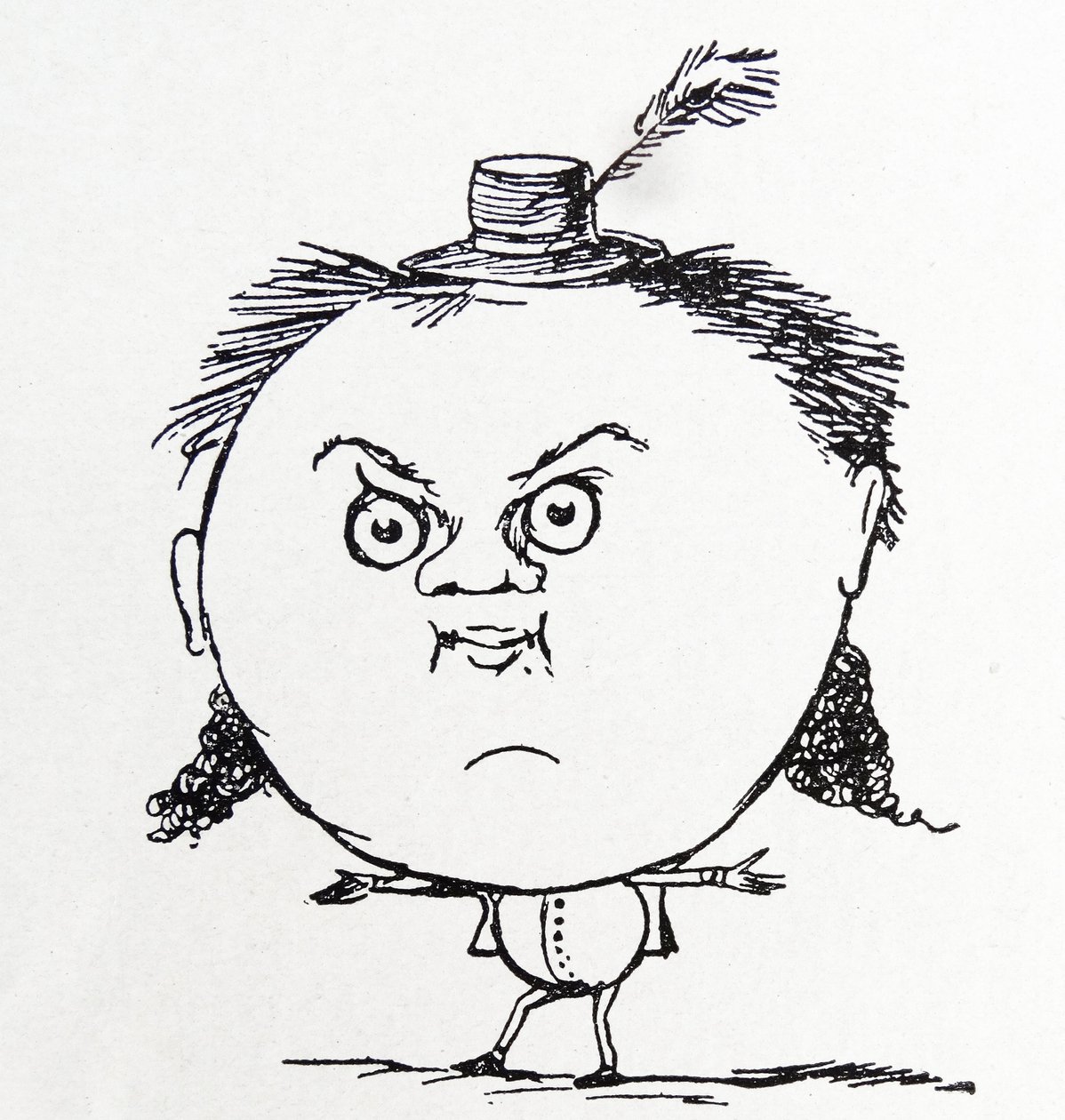 The Yonghy-Bonghy-Bo Character by Edward Lear