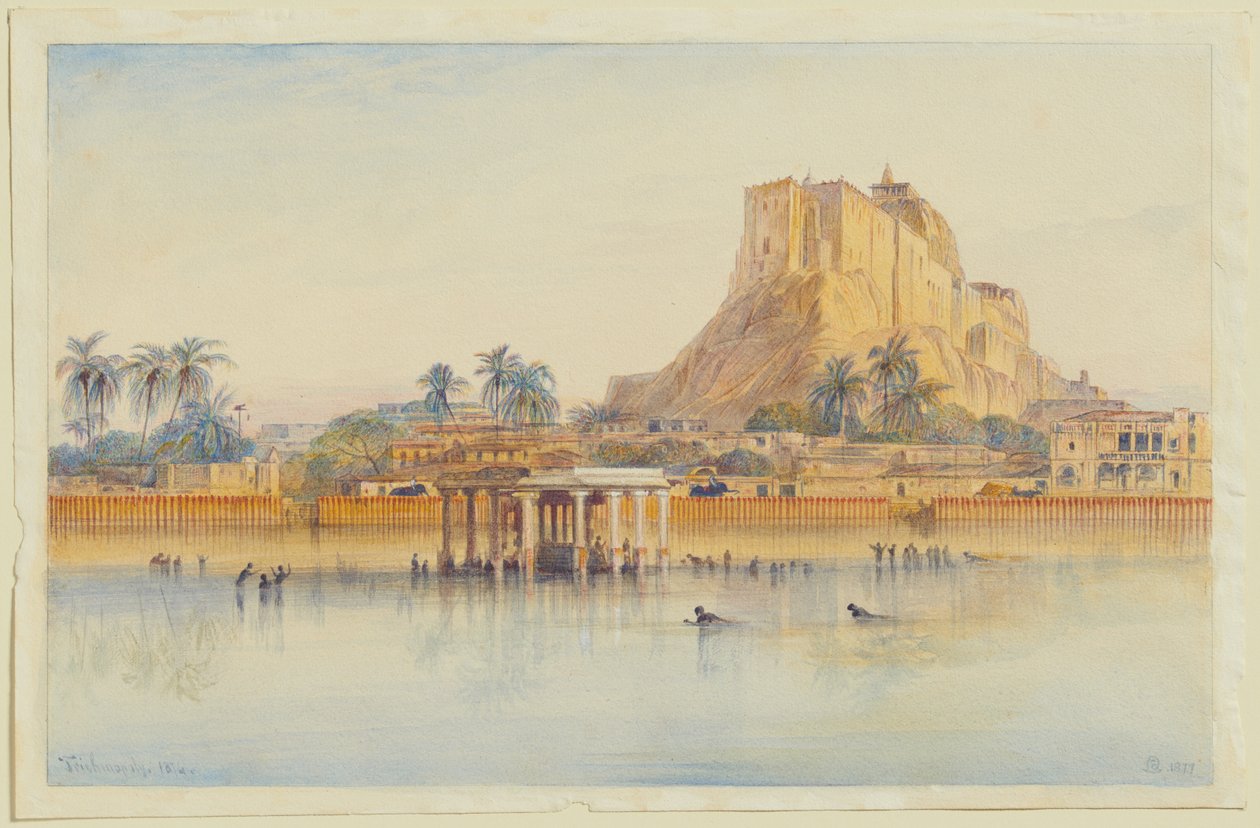 Trichinopoly, 1874 by Edward Lear