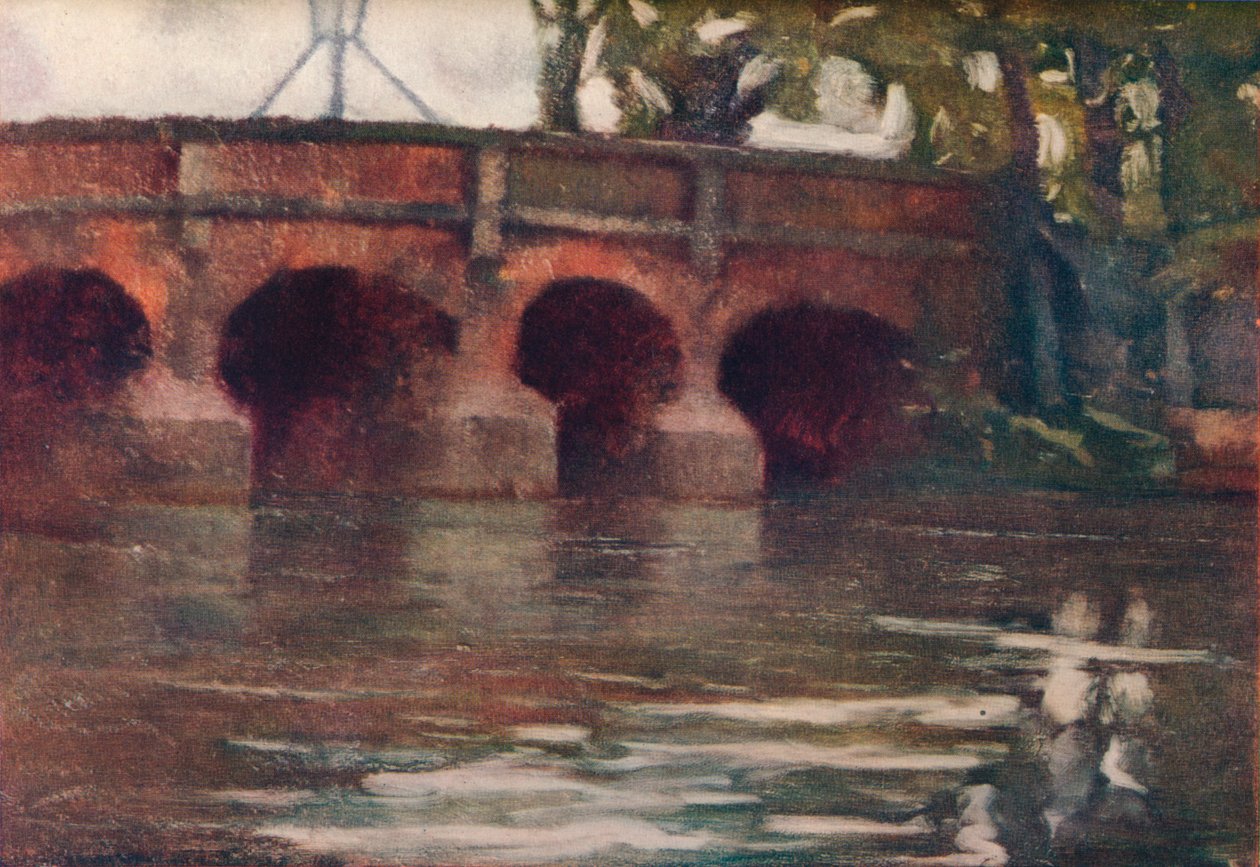 The Bridge, c1911 by Edward Leslie Badham