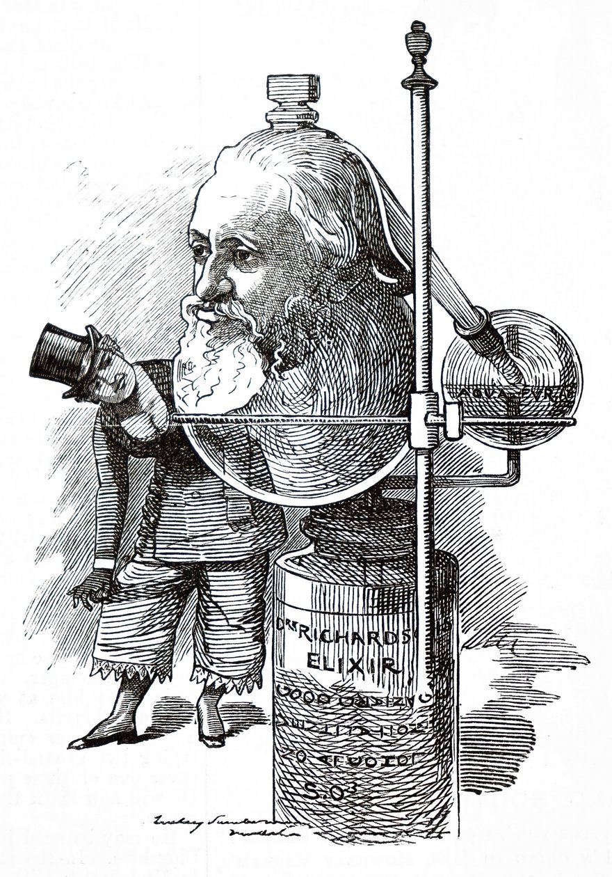 Benjamin Ward Richardson by Edward Linley Sambourne