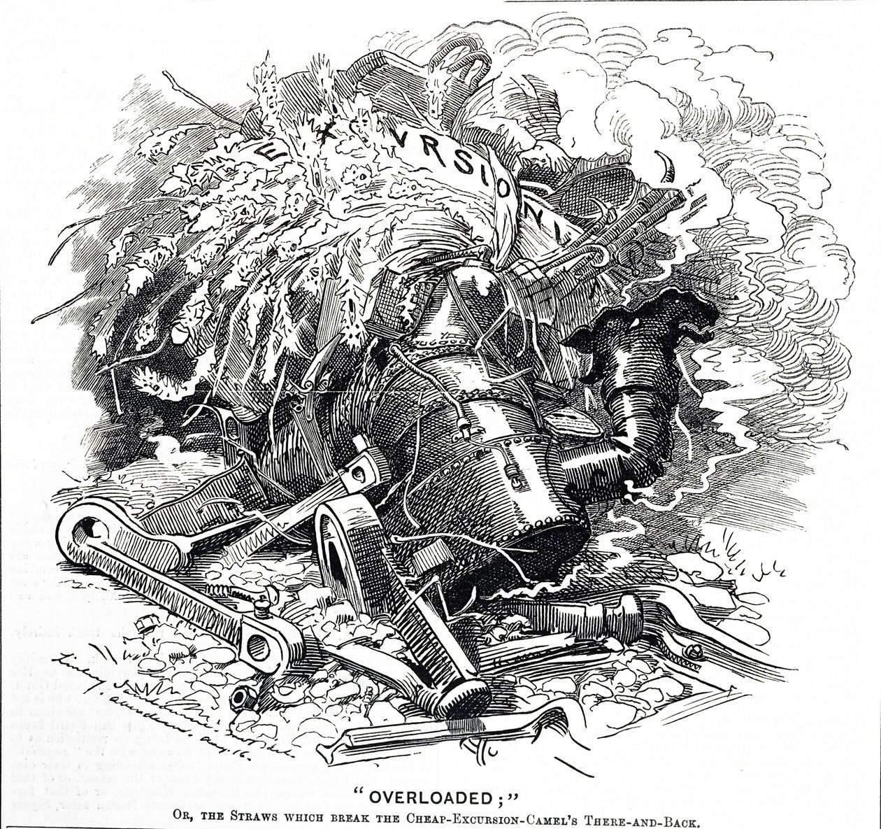 Overloaded; or the straw that broke the camel