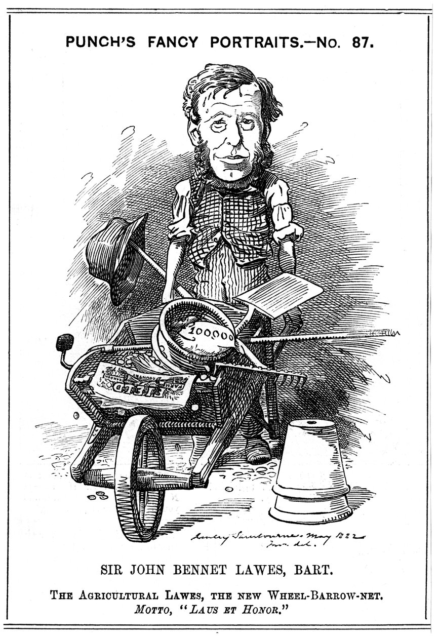 John Bennett Lawes, English Agriculturalist by Edward Linley Sambourne