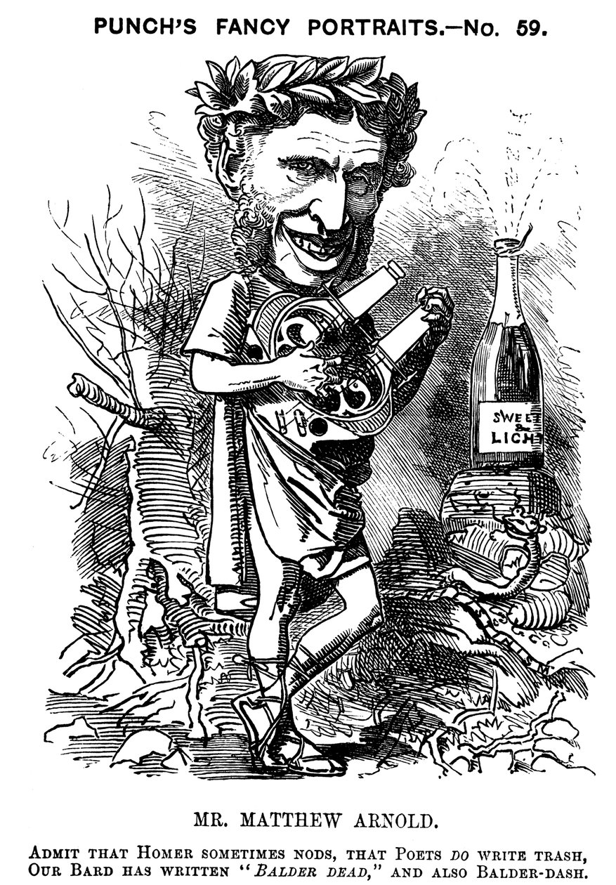 Matthew Arnold, British Poet, Critic and Educationalist by Edward Linley Sambourne