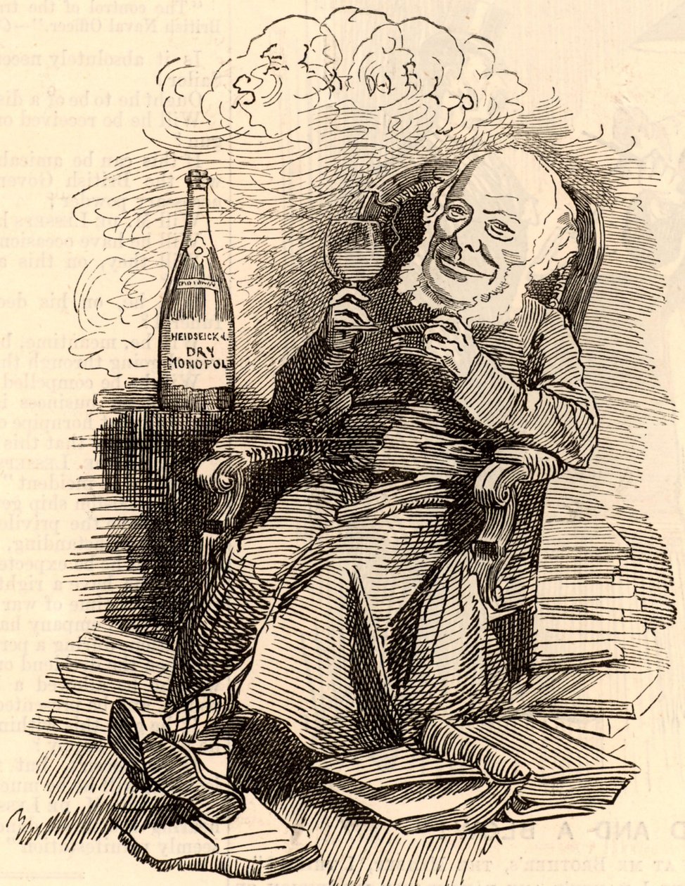Samuel Smiles (1812-1904) by Edward Linley Sambourne
