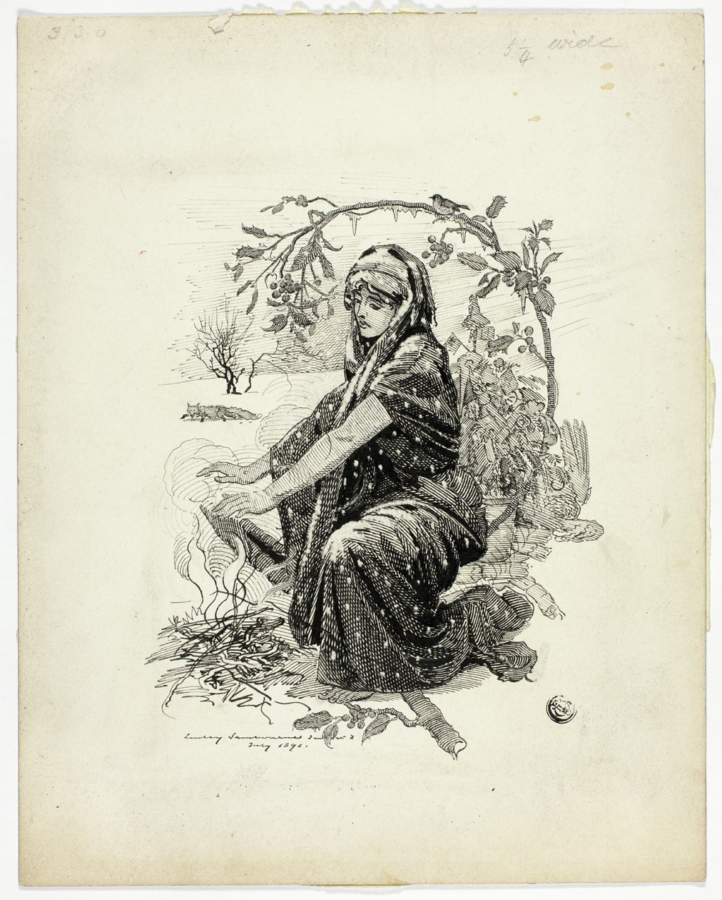 Winter by Edward Linley Sambourne