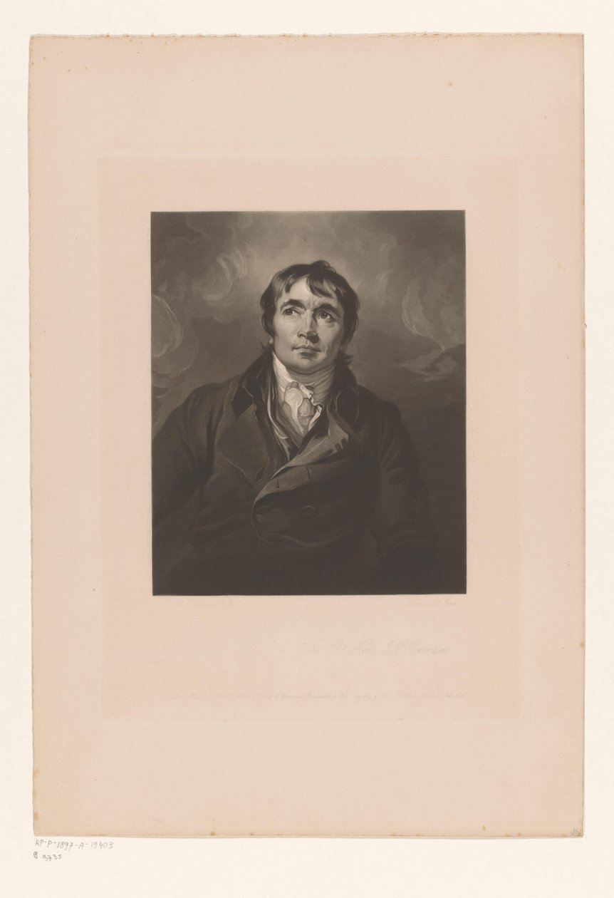 Portrait of John Philpot Curran by Edward McInnes