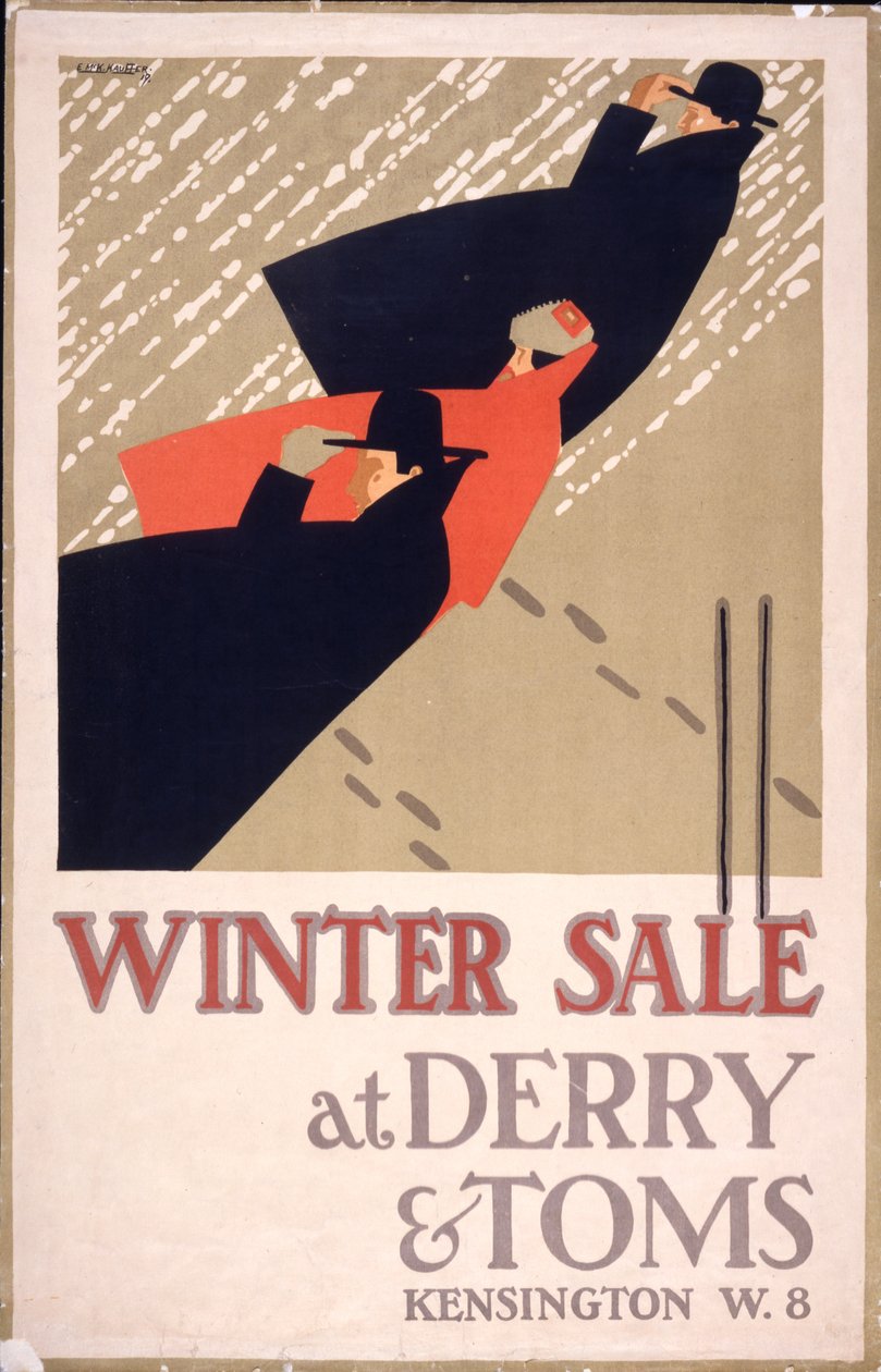 Advertisement for a Winter Sale at 