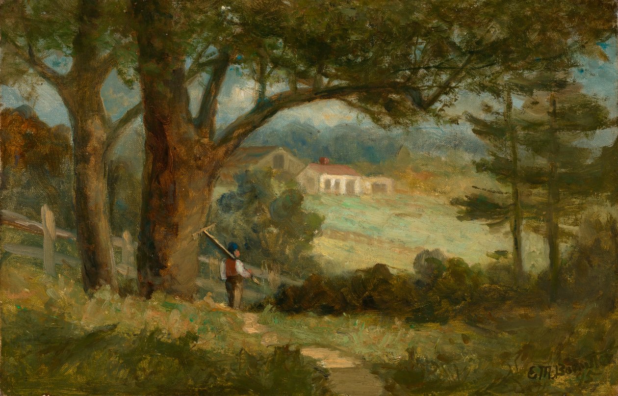 Homeward, 1895 by Edward Mitchell Bannister