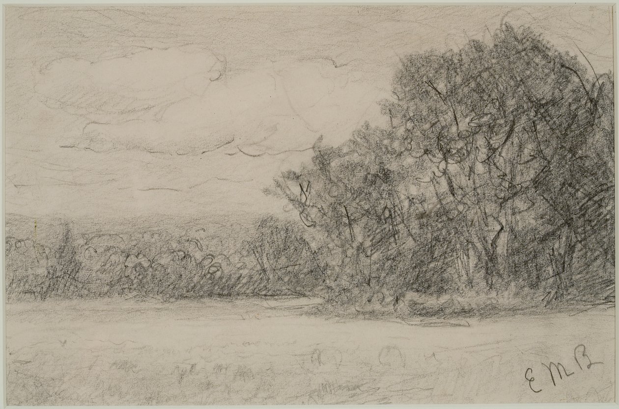 Landscape (#1) c. 1880s by Edward Mitchell Bannister