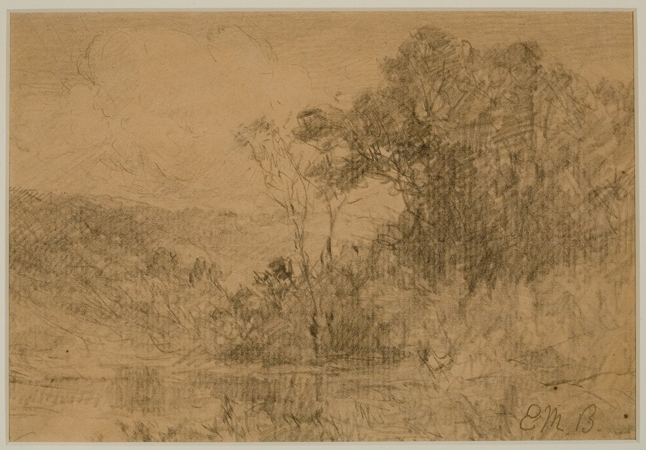 Landscape, Woods (#36) by Edward Mitchell Bannister