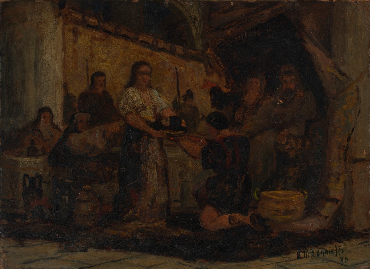 Salome Receiving the Head of John the Baptist by Edward Mitchell Bannister