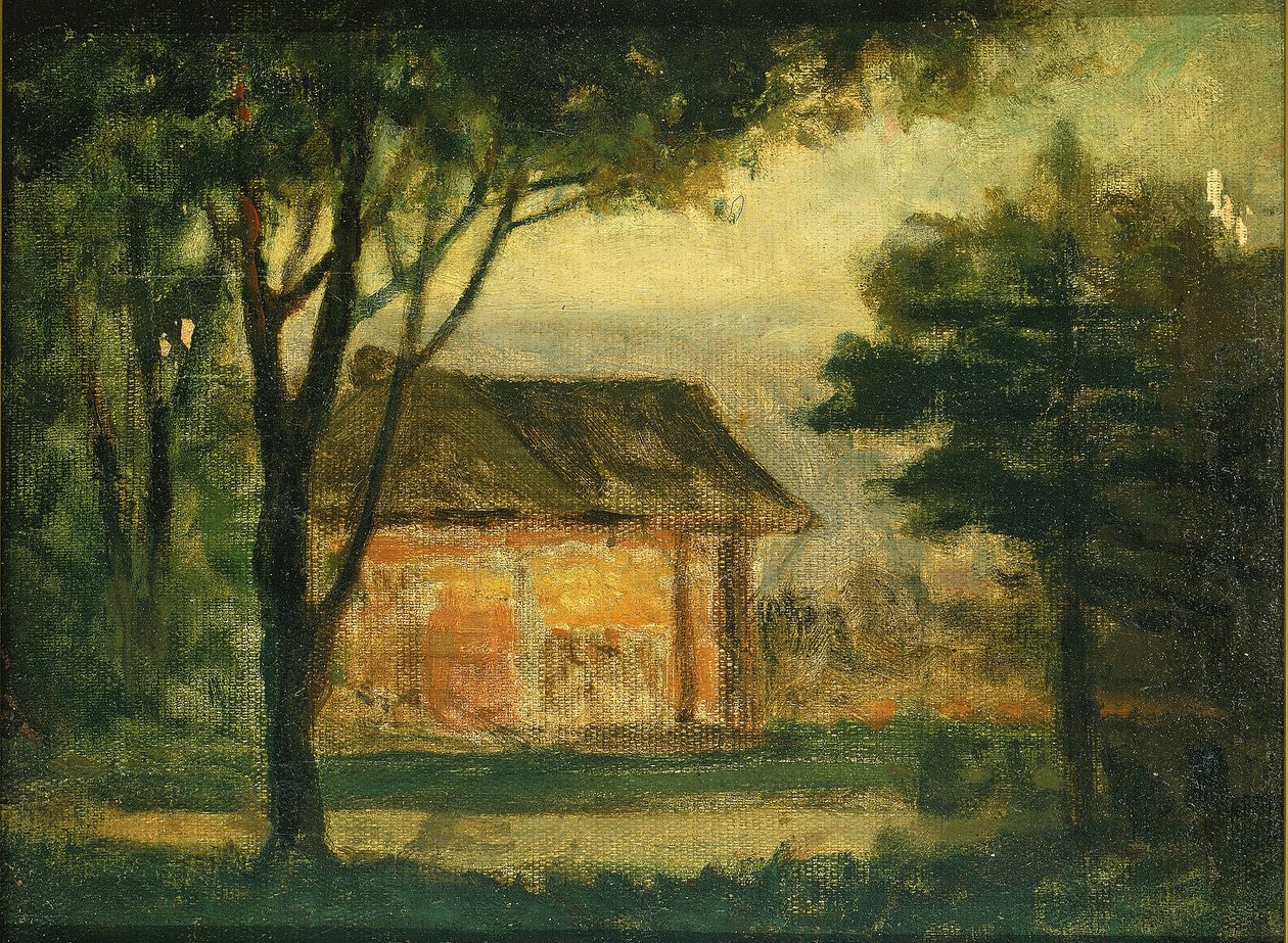 The Old Homestead by Edward Mitchell Bannister