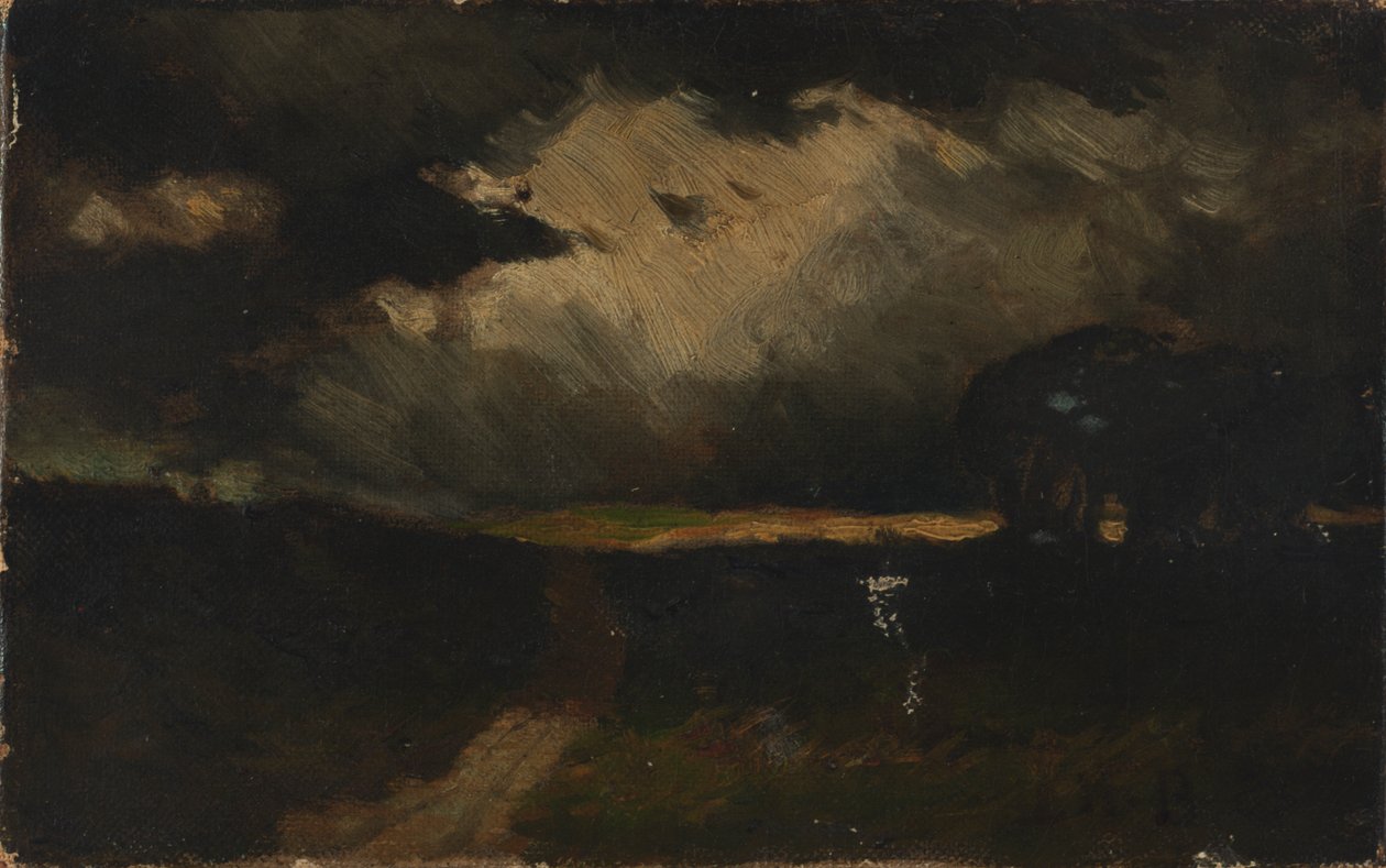 The Storm, 1881 by Edward Mitchell Bannister