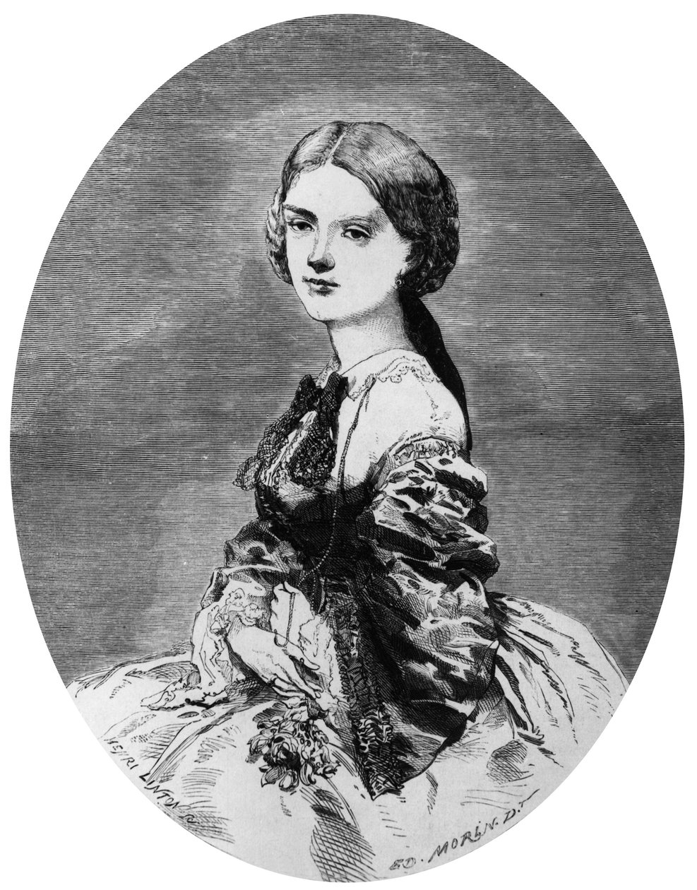 Princess Maria Clotilde of Savoy by Edward Morin