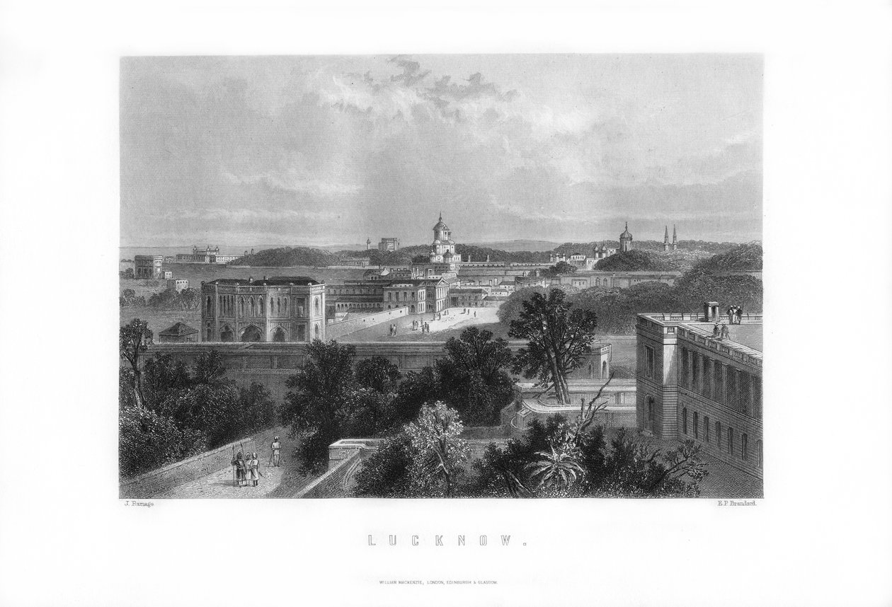Lucknow, India by Edward Paxman Brandard