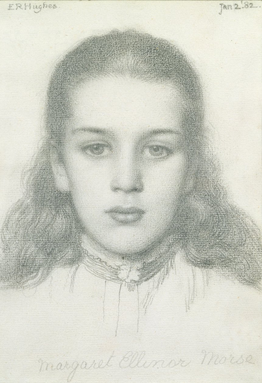 Margaret Ellinor Morse by Edward Robert Hughes