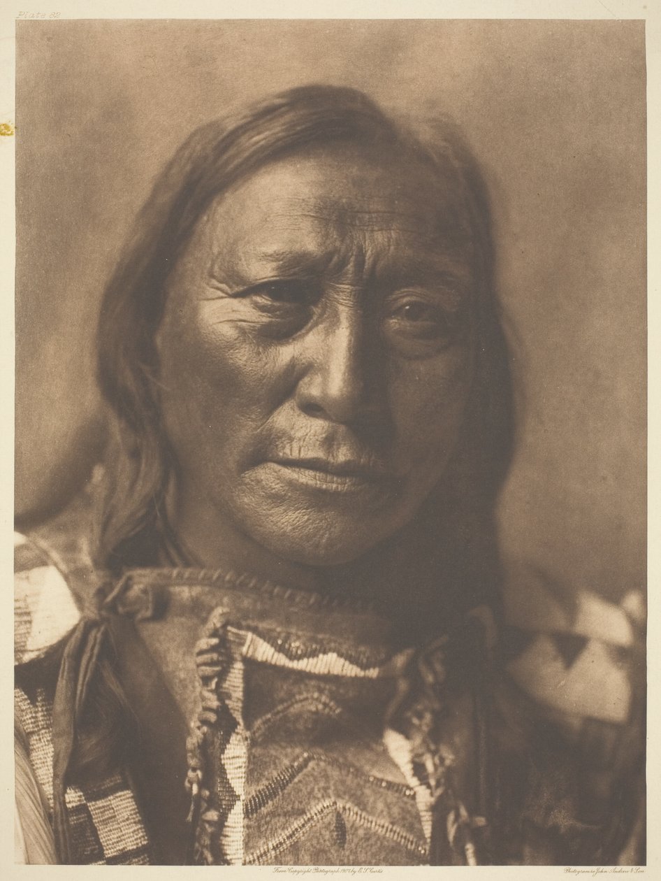 Hollow Horn Bear by Edward S. Curtis