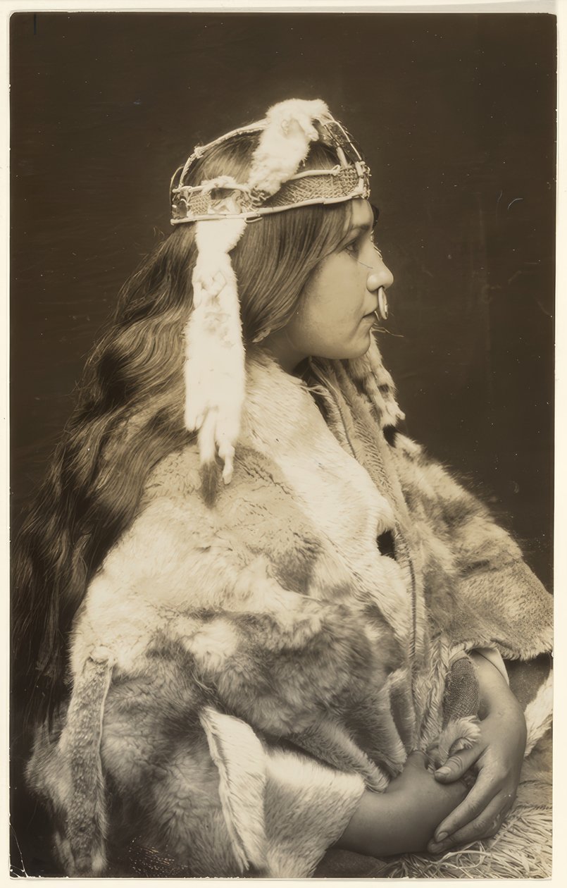 Naida, the Proud Princess by Edward S. Curtis