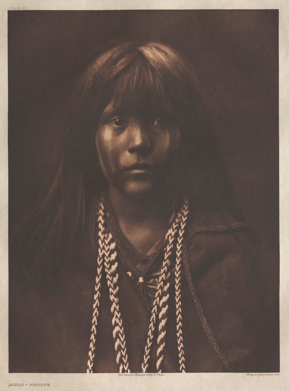 Portfolio II, Plate 61: Mósa-Mohave by Edward S. Curtis