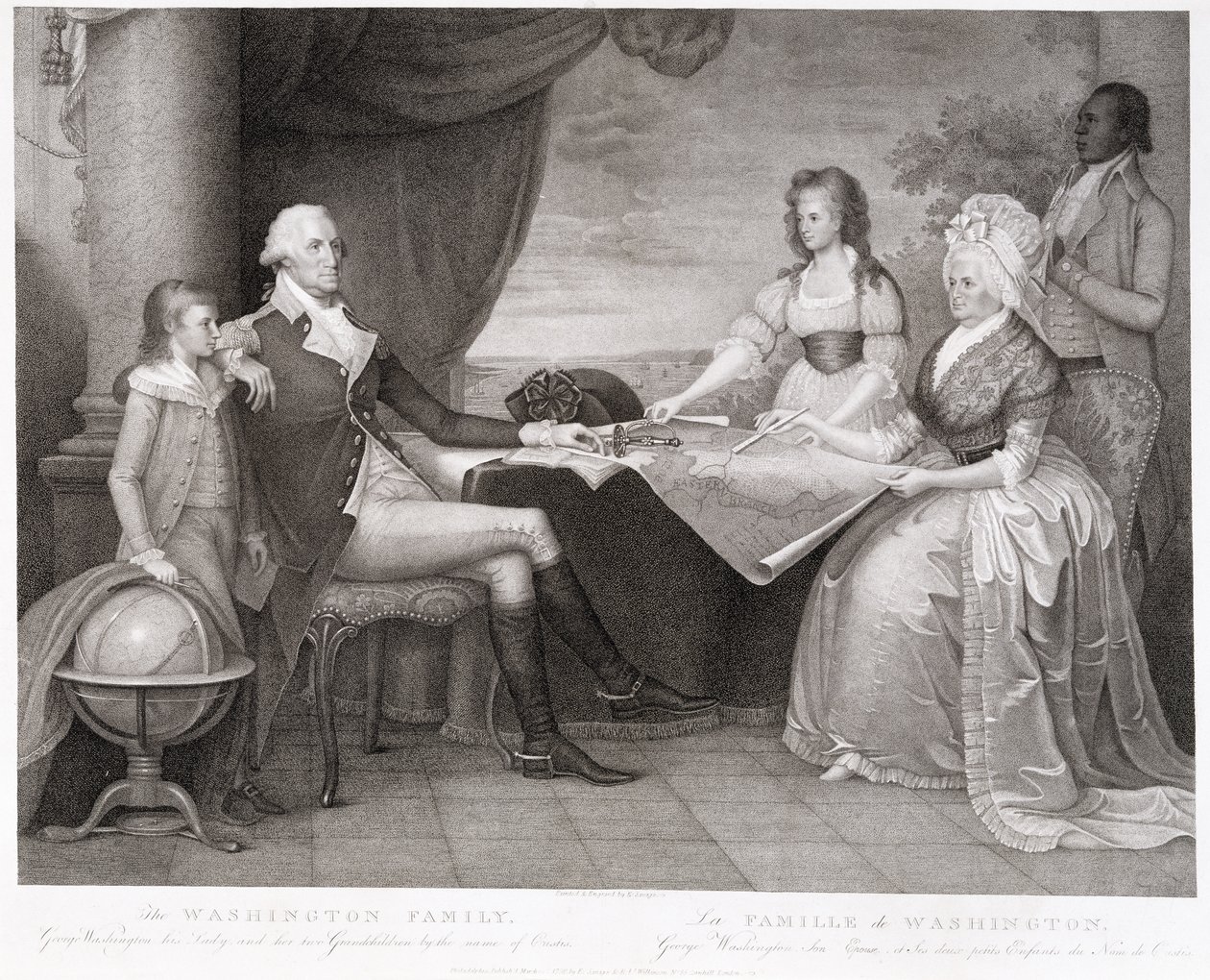 The Washington Family by Edward Savage