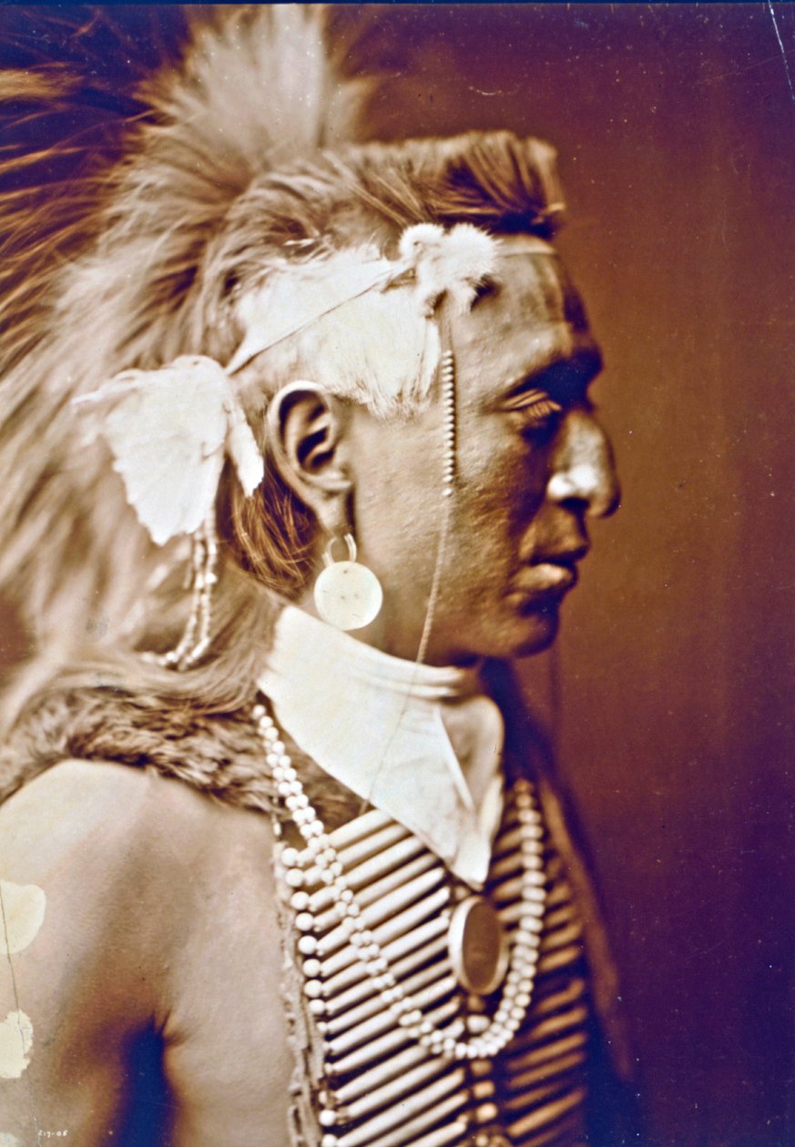 Antelope Cap by Edward Sheriff Curtis