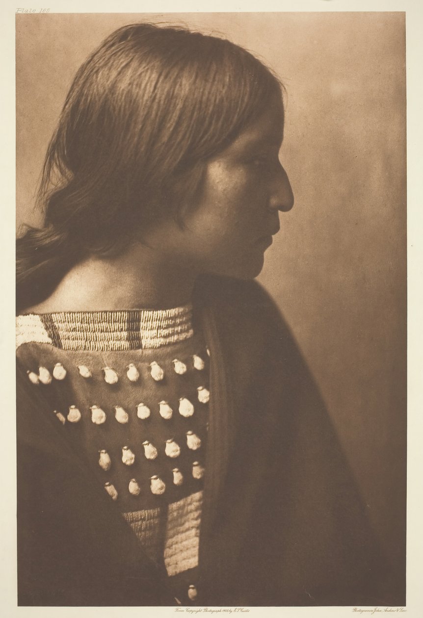 Arikara Girl, 1908 by Edward Sheriff Curtis