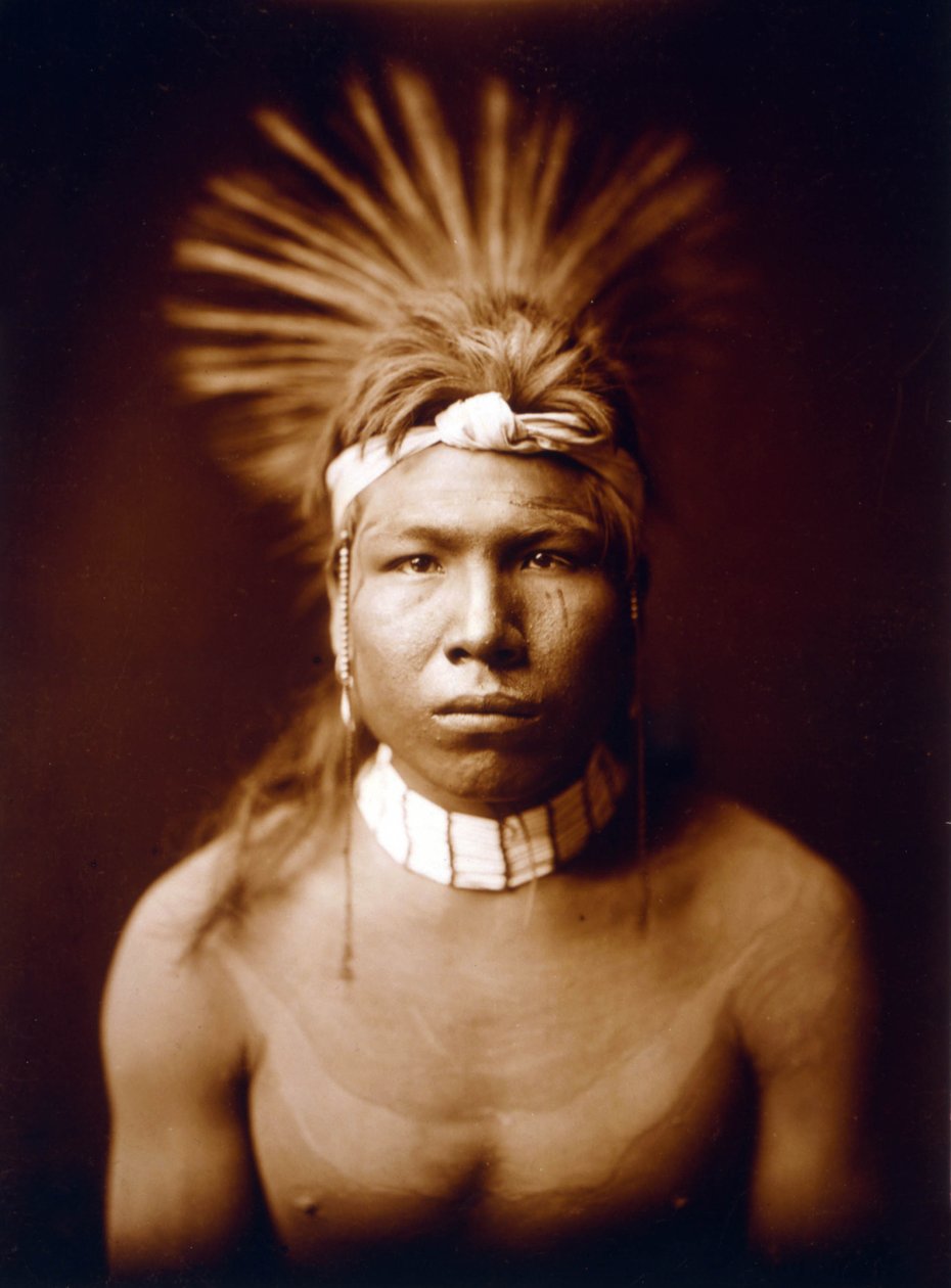 Black Hair, Indian, c. 1905 by Edward Sheriff Curtis