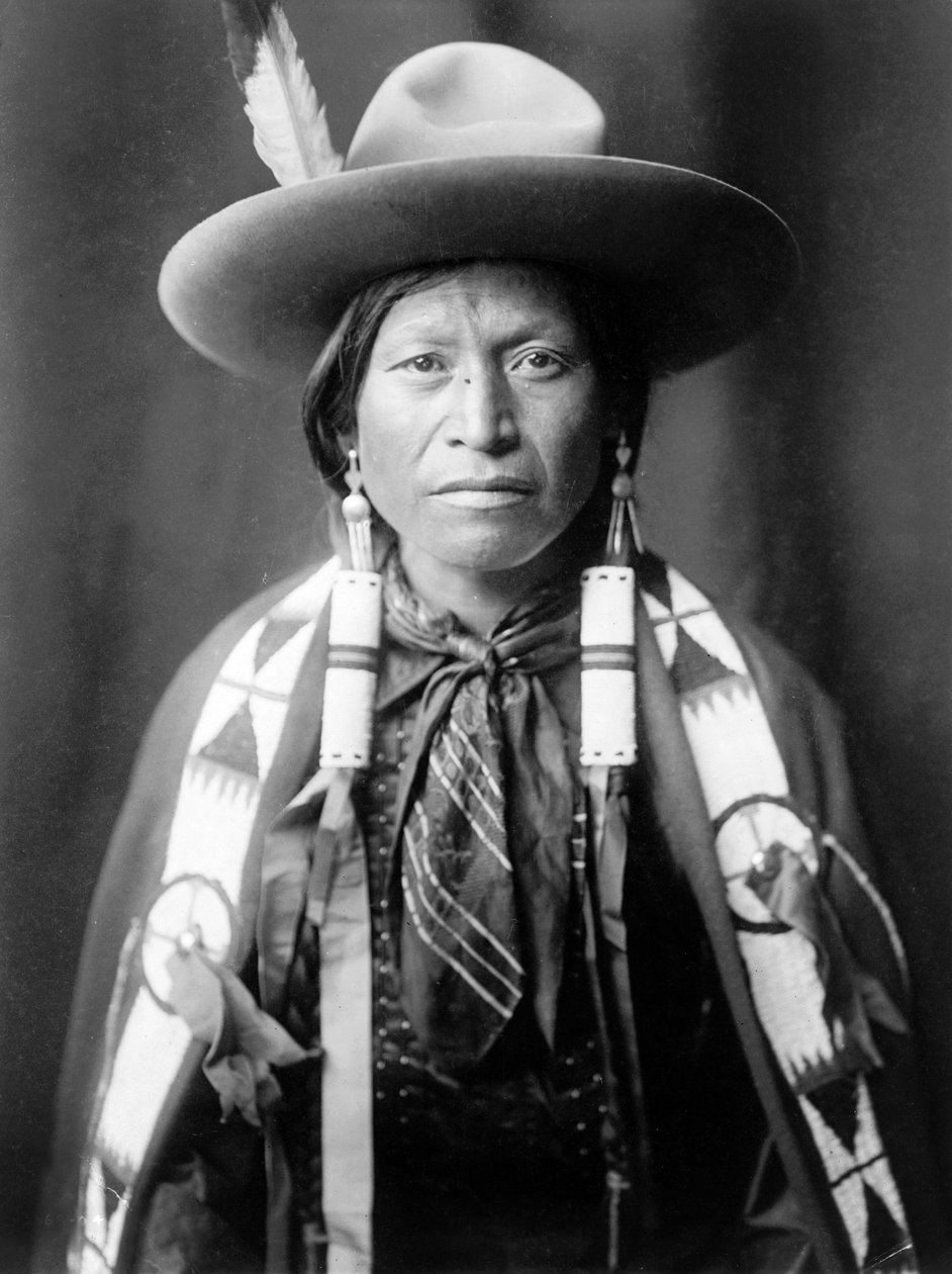 Jicarilla cowboy, New Mexico, c. 1905, photo Edward S. Curtis by Edward Sheriff Curtis