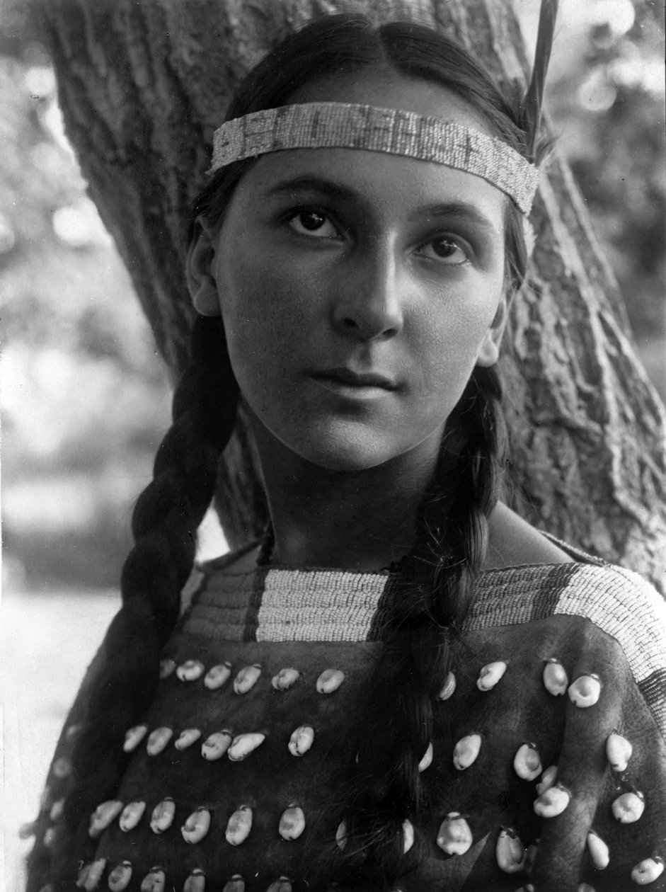 Lucille, Dakota Woman, c. 1908 by Edward Sheriff Curtis