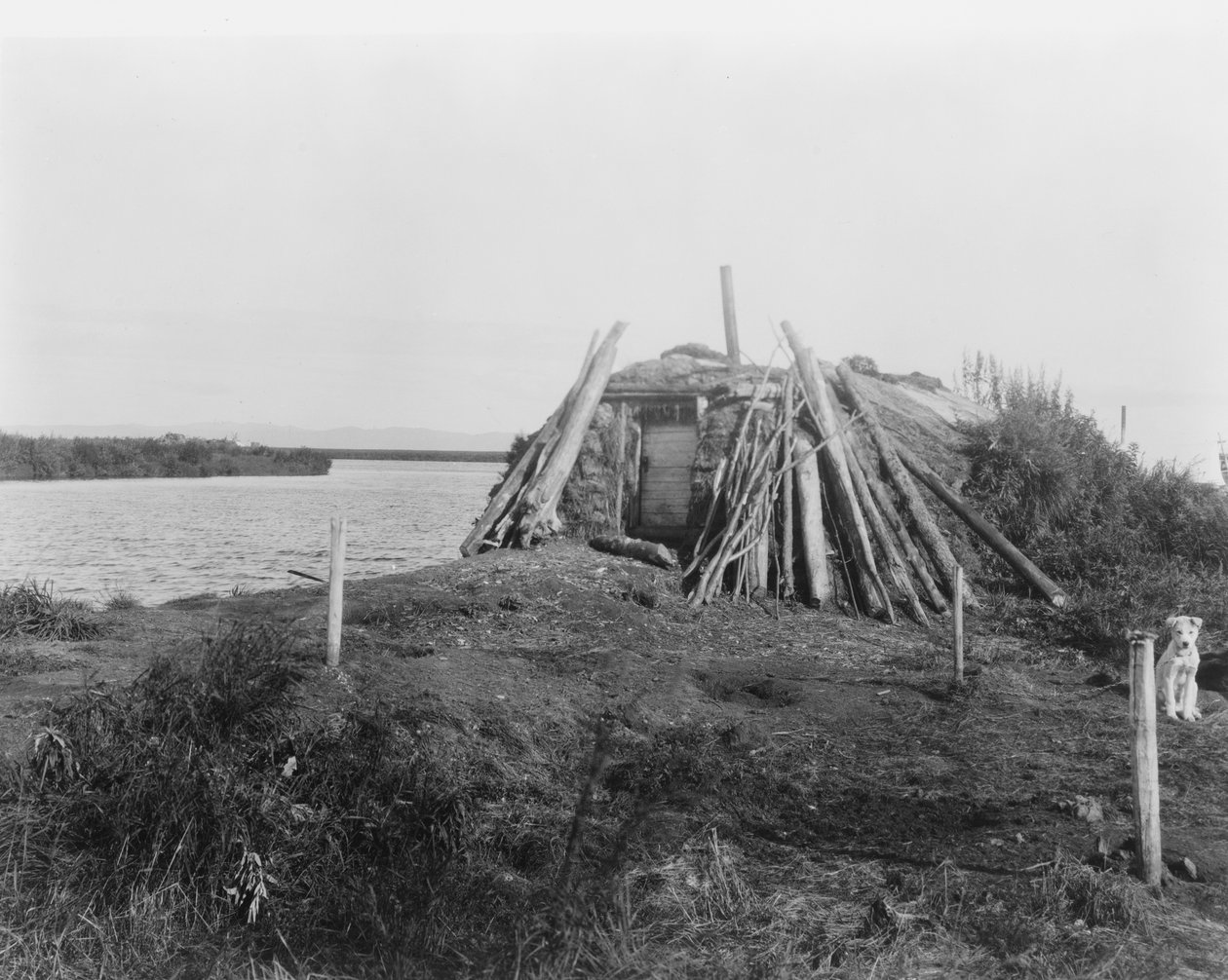 On the Selawik River, c.1929 by Edward Sheriff Curtis