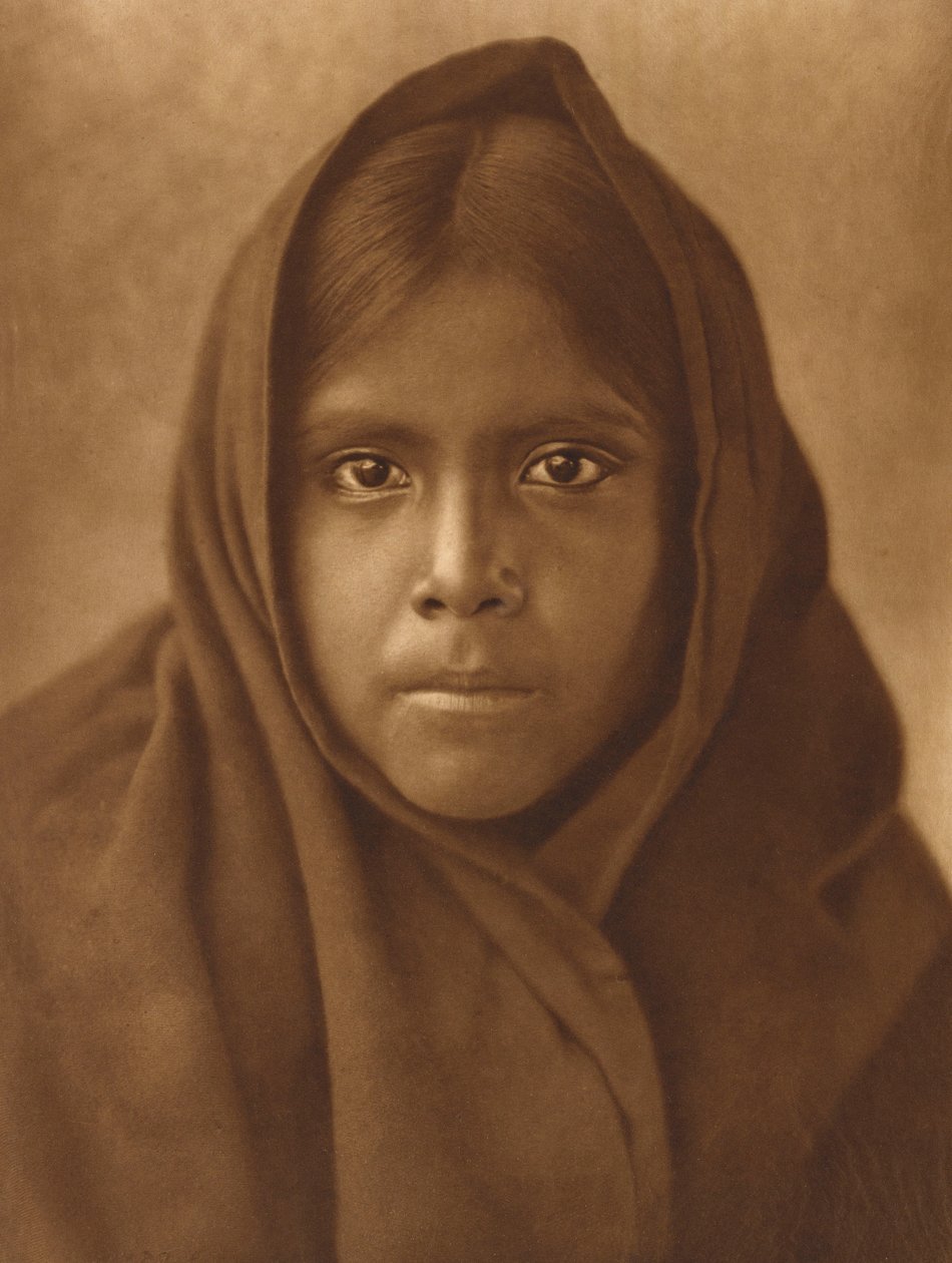 Qahatika Girl by Edward Sheriff Curtis