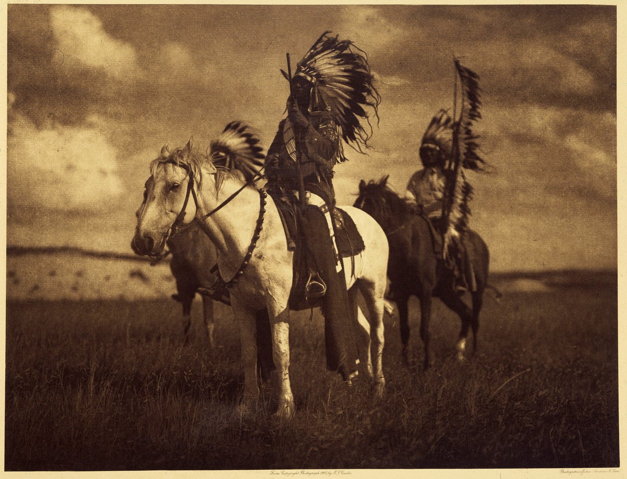 Sioux chiefs by Edward Sheriff Curtis