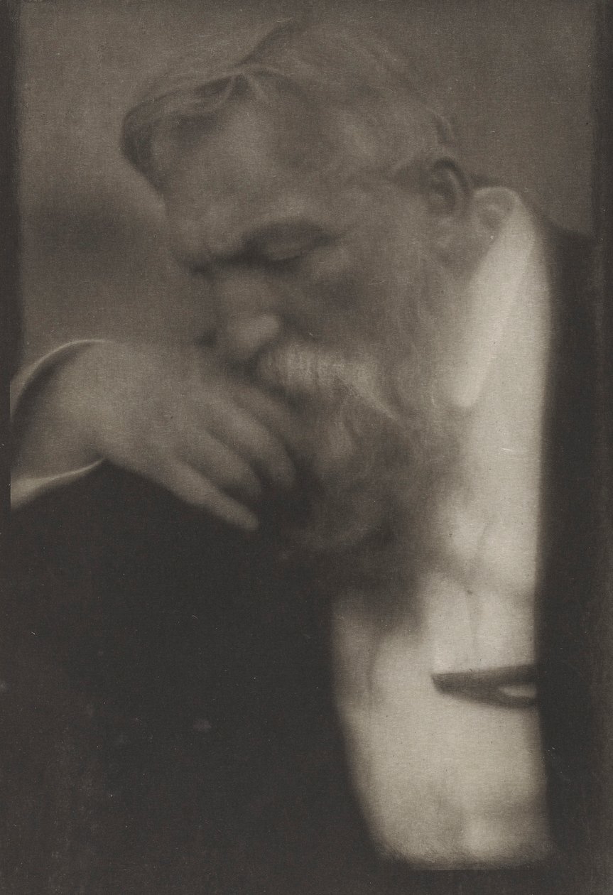 Auguste Rodin by Edward Steichen