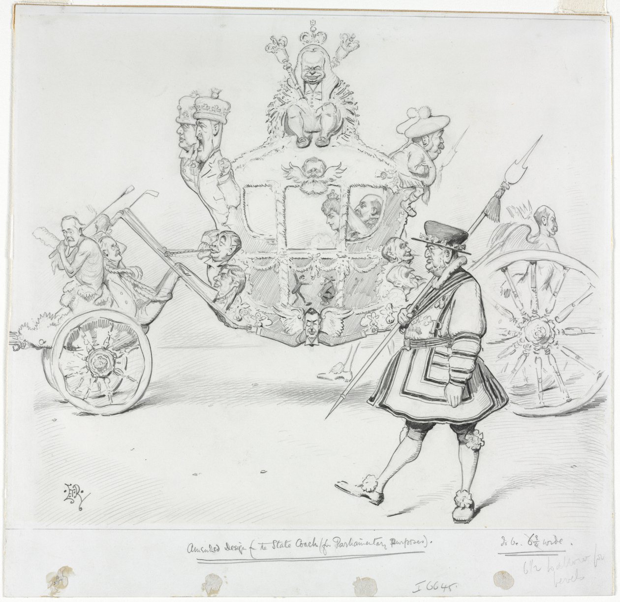 The Stagecoach for Parliamentary Purposes by Edward Tennyson Reed