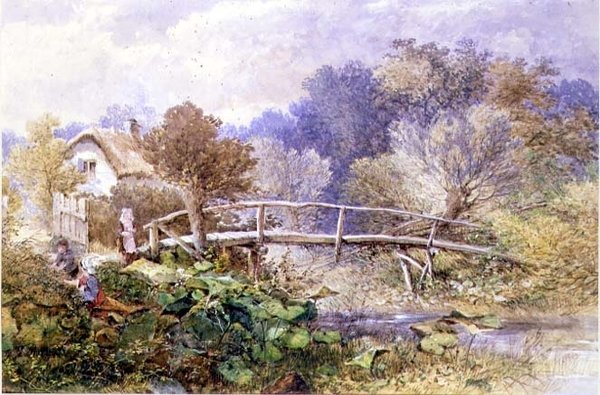 On Tapsy Brook, Herefordshire by Edward Turner