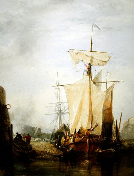 St. Peter Port, Guernsey by Edward William Cooke