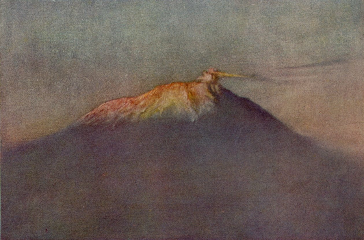 Mount Erebus by Charles Edward Wilson