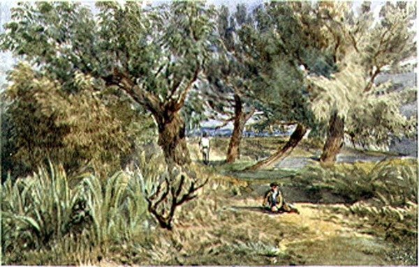 Battersea Fields by Edward attr. to Bragg