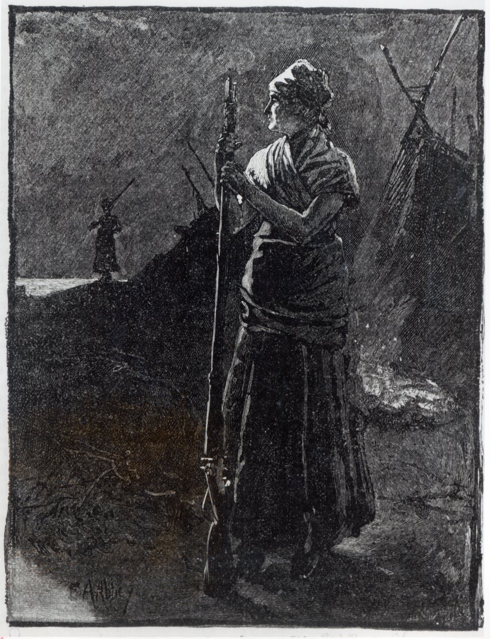 A Red River Colonist by Edwin Austin Abbey
